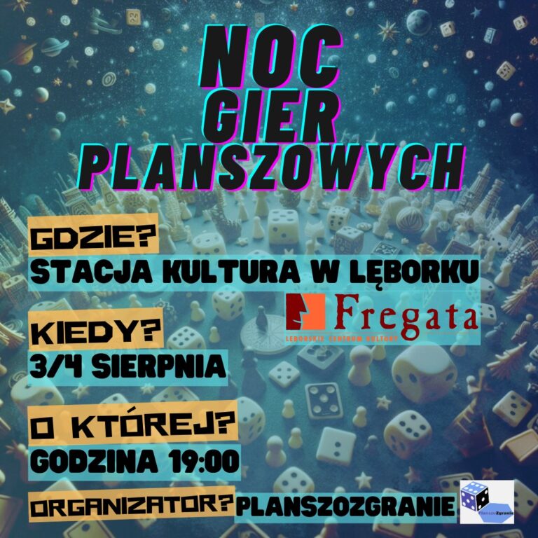 Noc Gier Planszowych w Lęborku